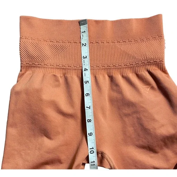 Gymshark Seamless Athletic Leggings Burnt Orange - Picture 6 of 7